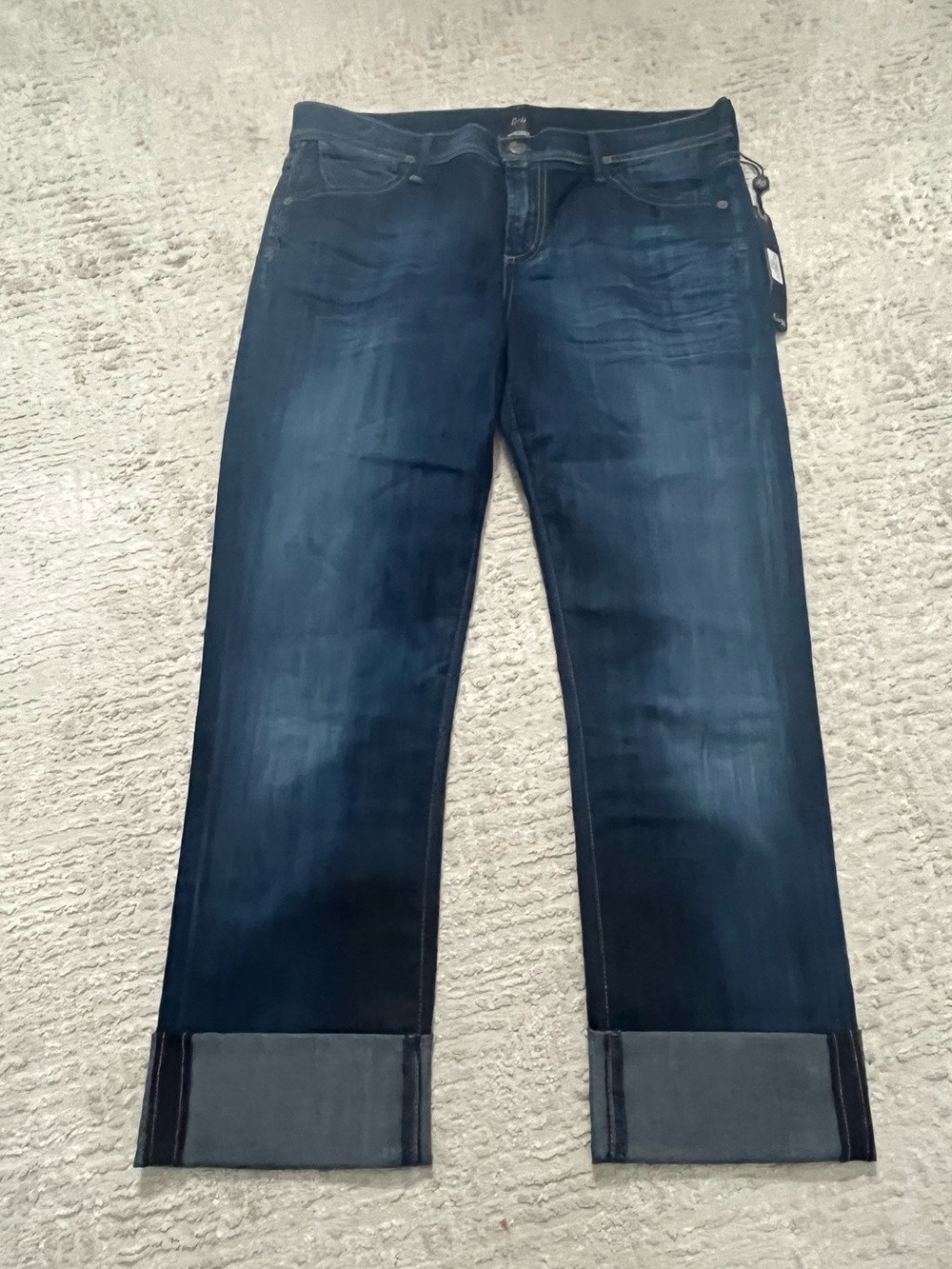 NWT Citizens of Humanity Dani Cropped Straight Leg Jean with rolled cuff
